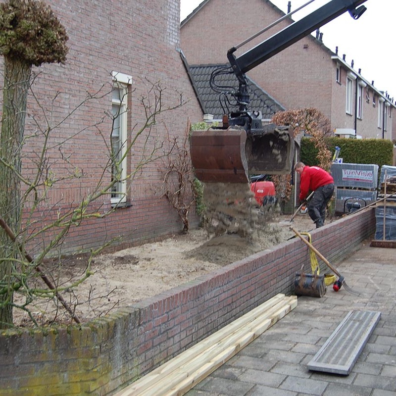 Aanleg tuin en bouw van schutting in Hengelo - 17 van 35